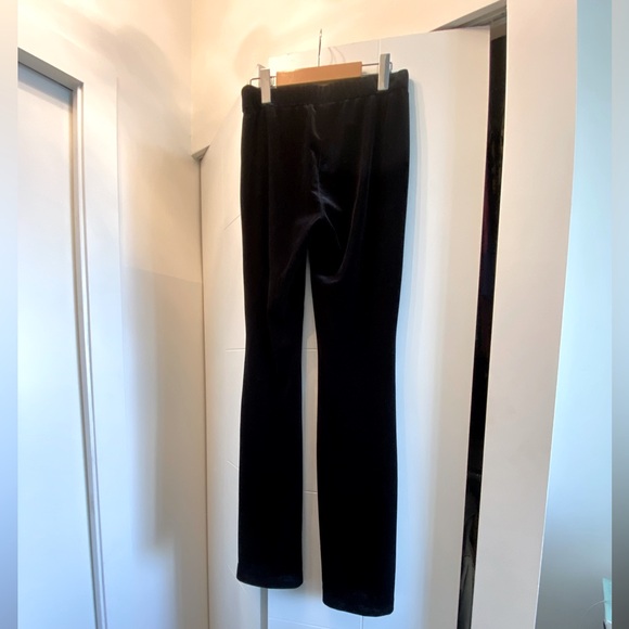 Zara black velvet pants - size M - Picture 3 of 4